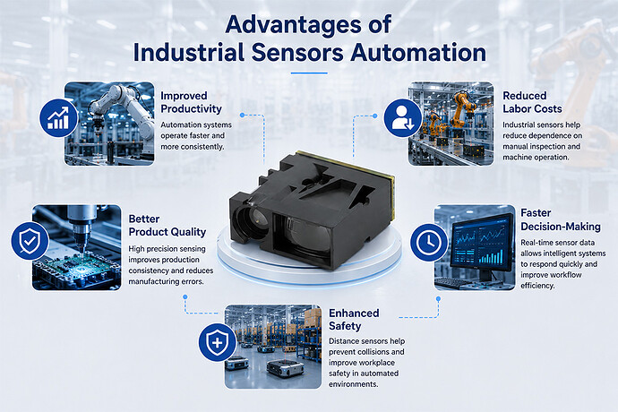 Advantages of Industrial Sensors Automation